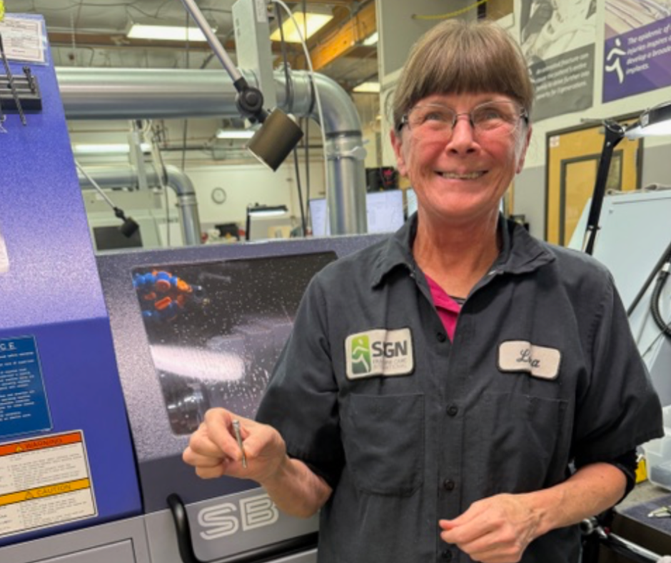 Lana Grieb, Machinist